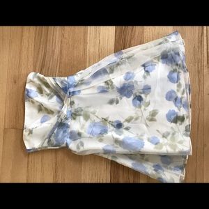 0 Petite Ann Taylor 100% silk dress